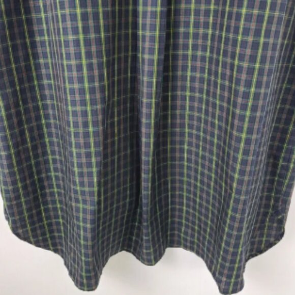 NWT Ralph Lauren Black Watch Plaid Tartan Preppy Quarter Button Cotton Dress - Picture 6 of 8